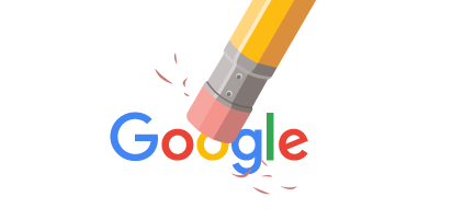 امکان حذف محتوای شخصی از نتایج جستجوی گوگل